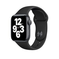 Zegarek sportowy Apple SE GPS 40 mm Czarny. Czarne zegarki męskie Apple. Za 1,819.45 zł.
