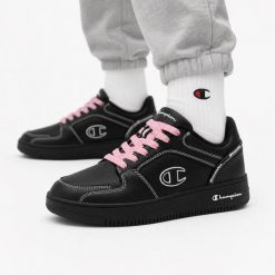 Buty damskie sportowe Champion RD18 2.0 LOW. Czarne buty sportowe na co dzień damskie CHAMPION, bez wzorów, z jeansu, trekkingowe. Za 129.00 zł.