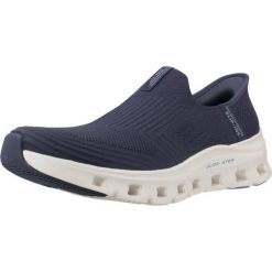 Buty SKECHERS GLIDE STEP PRO SLIP-INS Niebieski. Niebieskie trampki i tenisówki damskie Skechers, bez wzorów. Za 359.99 zł.