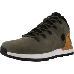 Buty TIMBERLAND SPRINT TREKKER MID LAC Zielony. Zielone buty trekkingowe męskie Timberland, ze skóry, bez zapięcia, do biegania. Za 561.99 zł.