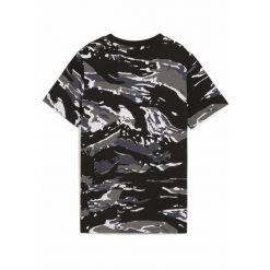Młodzieżowa koszulka Essentials Camo PUMA Black. Czarna bluzki damskie Puma, m, bez wzorów, młodzieżowe, bez kołnierzyka, bez ramiączek. W wyprzedaży za 94.00 zł.