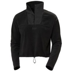 Damska bluza typu crop Helly Hansen Daybreaker Fleece. Czarne bluzy bez kaptura damskie Helly Hansen. Za 350.50 zł.