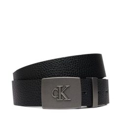 Pasek Męski Calvin Klein. Brązowe paski męskie CALVIN KLEIN, bez wzorów. Za 289.99 zł.