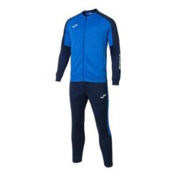 Dres Joma Eco Championship. Niebieskie spodnie dresowe damskie Joma, bez wzorów, z dresówki. Za 391.50 zł.