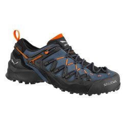 Buty Podejściowe Męskie Salewa Wildfiredge Gtx. Niebieskie buty trekkingowe męskie Salewa, z gumy, bez zapięcia, trekkingowe. Za 1,015.00 zł.