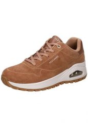 Buty SKECHERS UNO RUGGED-CHILLPROO Brązowy. Brązowe obuwie trekkingowe damskie Skechers. Za 405.30 zł.