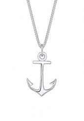 Elli Damska pancerka zawieszka kotwica marynarska ze srebra próby 925 Sterling Silver Naszyjniki 1 ct Damski. Szare naszyjniki damskie Elli, srebrne. Za 208.99 zł.