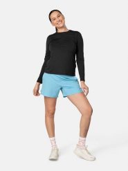 KARI TRAA Koszulka funkcyjna "Ava" w kolorze czarnym rozmiar: XS. Czarne bluzki sportowe damskie Kari Traa, xs, bez kołnierzyka, bez ramiączek. Za 130.99 zł.