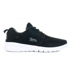 Buty Lonsdale Sivas 2 M ZLMA505 BLACK/GREY czarne. Czarne buty sportowe na co dzień męskie z gumy, bez zapięcia. Za 210.90 zł.