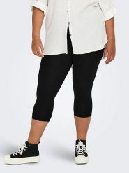 ONLY Carmakoma Legginsy w kolorze czarnym rozmiar: M-46/48. Czarne legginsy damskie Only Carmakoma, m, bez wzorów. Za 48.45 zł.
