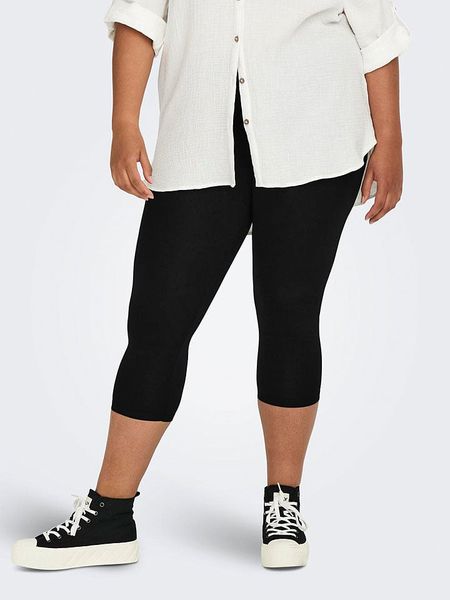 ONLY Carmakoma Legginsy w kolorze czarnym rozmiar: M-46/48. Czarne legginsy damskie Only Carmakoma, m, bez wzorów. Za 48.45 zł.