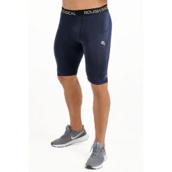 Męskie spodenki szybkoschnące do biegania Rough Radical Tight Shorts. Niebieskie szorty sportowe męskie ROUGH RADICAL, l, z dzianiny, do biegania. Za 119.90 zł.