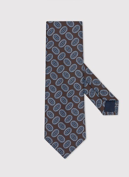 PAKO LORENTE – Brązowy krawat męski. Brązowe krawaty i muchy męskie Pako Lorente, bez wzorów, z poliesteru. Za 99.99 zł.