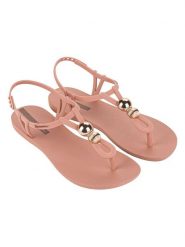 Ipanema Sandały w kolorze jasnoróżowym rozmiar: 37. Różowe sandały damskie Ipanema, bez wzorów, bez obcasa. Za 78.84 zł.