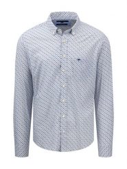 FYNCH-HATTON Koszula - Regular fit - w kolorze błękitnym rozmiar: S. Niebieskie koszule męskie Fynch-Hatton, s, bez wzorów, z bawełny, bez kołnierzyka, bez ramiączek. Za 121.99 zł.