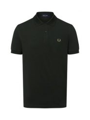 Fred Perry koszulka polo Mężczyźni Bawełna zielony, S. Zielone koszulki polo męskie Fred Perry, m, bez wzorów, z bawełny, bez ramiączek. Za 379.95 zł.