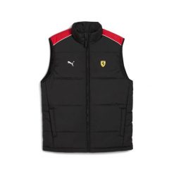 Kurtka puchowa Puma Ferrari MT7. Czarne kurtki męskie Puma, xl, bez wzorów, z puchu, street, bez kaptura. Za 467.85 zł.