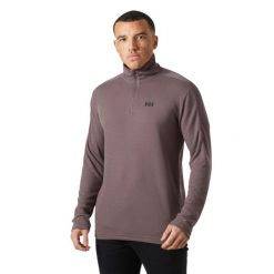Sweter 1/4 zip Helly Hansen 2.0. Szare swetry męskie Helly Hansen, m, bez wzorów, bez kołnierzyka. Za 325.50 zł.