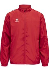 Kurtka Hummel Micro Zip. Czerwone kurtki damskie HUMMEL, s, bez wzorów, z materiału, bez kaptura. Za 212.45 zł.