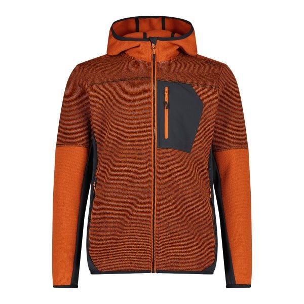 Bluza męska turystyczna CMP 34H2677. Czerwone bluzy bez kaptura męskie CMP, m. Za 371.50 zł.