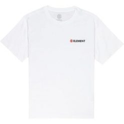 Koszulka męska Element Blazin Chest T-shirt. Białe t-shirty męskie Element, m, bez wzorów, z bawełny, bez kołnierzyka. Za 92.00 zł.