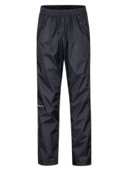 Marmot Spodnie przeciwdzeszczowe "PreCip Eco" w kolorze czarnym rozmiar: L. Czarne spodnie dresowe damskie Marmot, l, bez wzorów, z materiału. Za 261.57 zł.