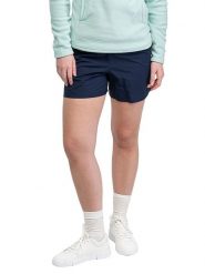 Bergans Szorty funkcyjne "Imingen" - Relaxed fit - w kolorze granatowym rozmiar: L. Niebieskie spodenki sportowe damskie Bergans, z materiału, bez kołnierzyka. Za 153.34 zł.