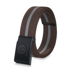Pasek parciany BETLEWSKI PRC-09_CZ-2 L brązowy. Brązowe paski męskie Betlewski, bez wzorów, z materiału. Za 34.99 zł.