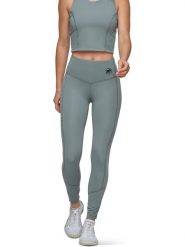Mammut Legginsy sportowe "Massone" w kolorze zielonym rozmiar: L. Zielone legginsy sportowe damskie Mammut, l, bez wzorów, z materiału, outdoorowe. Za 269.95 zł.