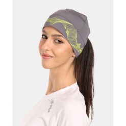 Czapka do biegania unisex Kilpi TAIL-U. Szare czapki męskie Kilpi, bez wzorów, sportowe. Za 158.99 zł.