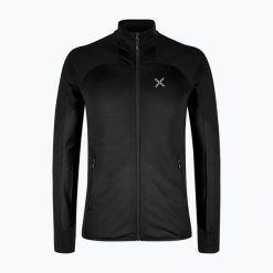 Bluza męska Montura Rise Maglia. Czarne bluzy bez kaptura męskie MONTURA, m. Za 439.99 zł.