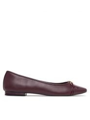 Aldo Baleriny Krishelle 14190621 Bordowy. Czerwone baleriny damskie Aldo, bez wzorów, ze skóry, bez obcasa. Za 259.99 zł.