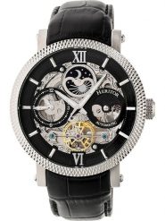 Heritor Zegarek automatyczny "Aries" w kolorze srebrno-czarnym rozmiar: onesize. Czarne, analogowe zegarki męskie Heritor, ze stali. Za 630.99 zł.