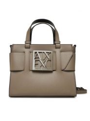 Armani Exchange Torebka 942690 0A874 U6242 Brązowy. Brązowe torebki klasyczne damskie Armani Exchange, bez wzorów, ze skóry, bez dodatków. Za 659.99 zł.