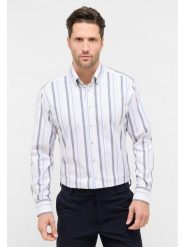 Eterna Koszula - Modern fit - w kolorze szaro-biało-błękitnym rozmiar: 42. Niebieskie koszule męskie Eterna, bez wzorów, z bawełny, bez kołnierzyka, bez ramiączek. Za 118.84 zł.