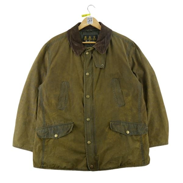 Second life - Barbour Parka męska Martindale woskowana - Stan dobry. Zielone parki męskie Barbour, l, bez wzorów, z tkaniny. Za 383.36 zł.