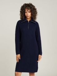 G-Star Sukienka w kolorze granatowym rozmiar: XS. Niebieskie sukienki damskie G-Star, xs, bez wzorów, z wełny, retro, bez kołnierzyka, bez ramiączek, mini. Za 235.50 zł.