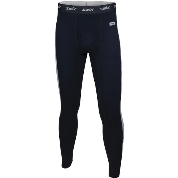 Legginsy Swix Racex Bodywear. Czarne spodnie sportowe męskie Swix, z materiału. Za 212.70 zł.