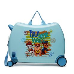 Walizka dziecięca Paw Patrol. Niebieskie walizki Paw Patrol, bez wzorów, małe. Za 219.99 zł.