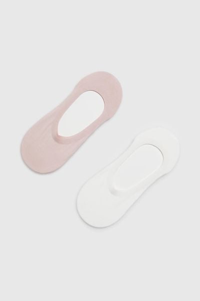 Skarpety 2-pack. Skarpetki damskie MOODO, bez wzorów, z bawełny. Za 27.99 zł.