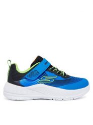 Skechers Sneakersy Microspec Advance 403926N/BLLM Niebieski. Niebieskie trampki i tenisówki chłopięce Skechers, bez wzorów, z materiału, bez zapięcia. Za 129.99 zł.