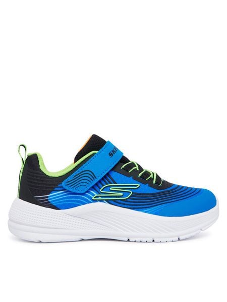 Skechers Sneakersy Microspec Advance 403926N/BLLM Niebieski. Niebieskie buty sportowe chłopięce Skechers, bez wzorów, z materiału, bez zapięcia. Za 129.99 zł.
