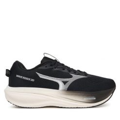 Buty do biegania Mizuno. Czarne obuwie do biegania damskie Mizuno, mizuno wave. Za 689.99 zł.