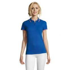 Damska Koszulka Polo Prestige. Białe bluzki sportowe damskie SOL'S, m, bez wzorów, bez ramiączek. Za 145.99 zł.