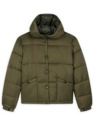 Northwood Kurtka zimowa "Londres" w kolorze khaki rozmiar: M. Brązowe kurtki damskie Northwood, na zimę, m, bez wzorów, z puchu, bez kaptura. Za 169.67 zł.