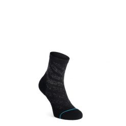 Skarpety biegowe Stance Run Light Quarter. Czarne skarpetki damskie Stance, bez wzorów. Za 53.99 zł.