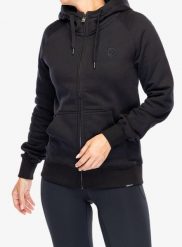 Bluza z kapturem damska Didriksons Ven Full Zip. Czarne bluzy z kapturem damskie Didriksons, l, z bawełny. Za 405.50 zł.