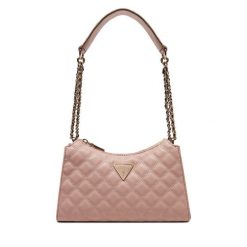 Torebka Guess. Czerwone listonoszki damskie Guess, z aplikacjami, bez dodatków. Za 289.99 zł.