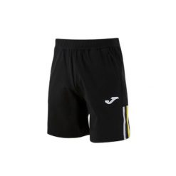 Szorty Joma Toledo II. Czarne szorty męskie Joma, bez wzorów, z materiału, klasyczne. Za 178.00 zł.