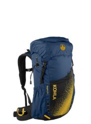Plecak turystyczny Kohla Track 23L - navy peony/lemon curry/caviar. Niebieskie plecaki damskie KOHLA, bez wzorów, z nylonu. Za 521.39 zł.